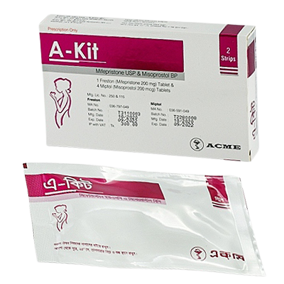 A-Kit Tablet, A-Kit Tablet, A-Kit Tablet Price, A-Kit Tablet Details, A-Kit Tablet 200mg|200mcg, A Kit