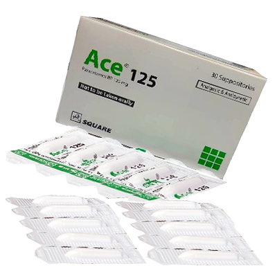 Ace suppository 125 mg Composition, Ace suppository Indications, Ace suppository Pharmacology, Ace suppository Dosage & Administration, Ace suppository Interaction, Ace suppository Contraindications, Ace suppository Side Effects, Suppository Pregnancy & Lactation, Ace suppository Precautions & Warnings, Ace suppository Overdose Effects, Ace suppository Bangla, Ace suppository Price , Suppository Price in BD, Ace suppository for baby, Ace suppository child dose, Ace 125 suppository for baby, Ace suppository 250 mg , Ace suppository 500 mg, Ace suppository 60 mg