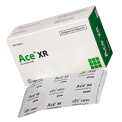 Ace XR tablet Indications, Ace XR tablet Pharmacology, Ace XR tablet Dosage & Administration, Ace XR tablet Interaction, Ace XR tablet Contraindications, Ace XR tablet Overdose side effects, Ace XR tablet Side Effects, Ace XR tablet Pregnancy & Lactation, Ace XR Overdose Effects, Paracetamol, Ace XR tablet Bangla, Ace XR Bangla, Ace XR tablet details in Bangla,